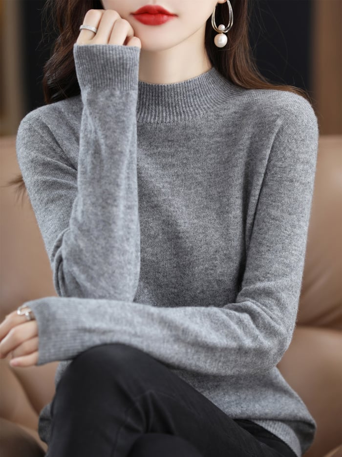 Lakeville mockneck jumper