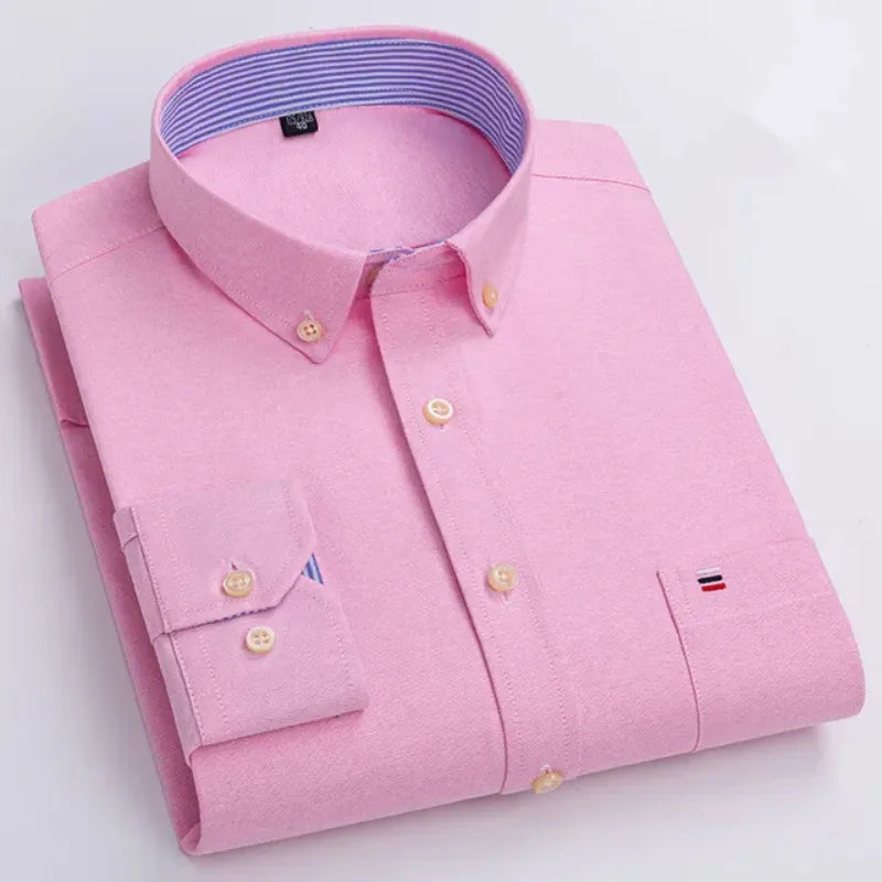 Custom Slim Fit Australian Cotton Sterling long sleeve Shirt